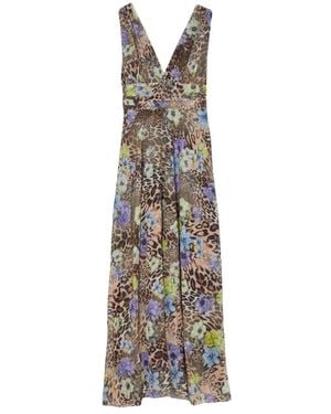 Liu Jo Langes Kleid Mit Elegantem Design - Mehrfarbig