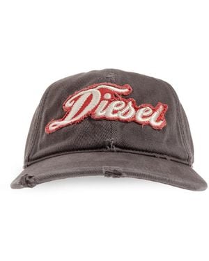 DIESEL C-Ursiv Cap - Rot