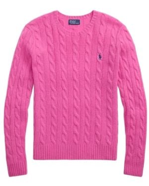 Ralph Lauren Round-Neck Knitwear - Rosa