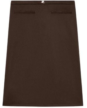 Courreges Short Skirts - Marrón