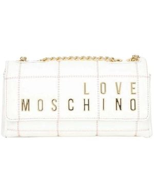 Love Moschino Cross Body Bags - White