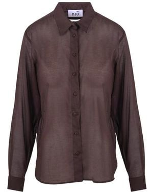 Niu Shirts - Brown