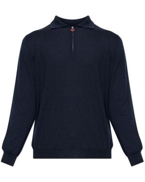 Kiton Cashmere Knitwear - Bleu