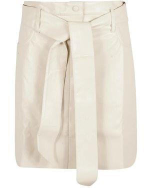 Nanushka Short Skirts - Natural