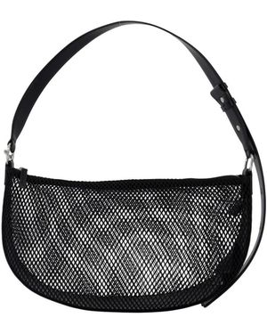 Samsøe & Samsøe Tassen ,Zwart ,Nylon Samoon L Bag 16033