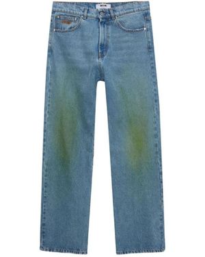 MSGM Straight Jeans - Blue