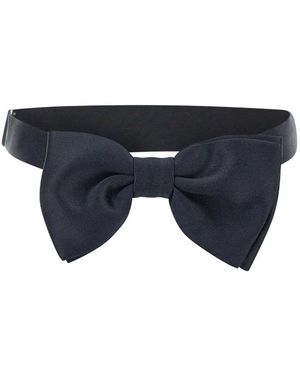 Tagliatore Satijnen Vlinderdas - Blauw