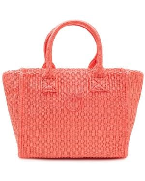 Pinko Tote Bags - Rojo