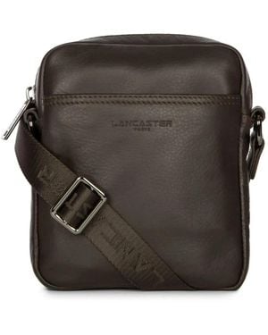 Lancaster Cross Body Messenger - Black