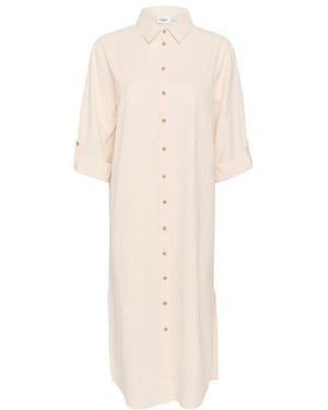 Saint Tropez Shirt Dresses - Neutro