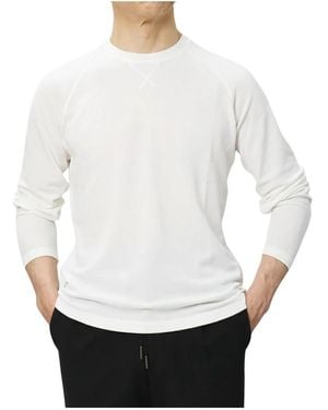 Zanone Round-Neck Knitwear - Blanco