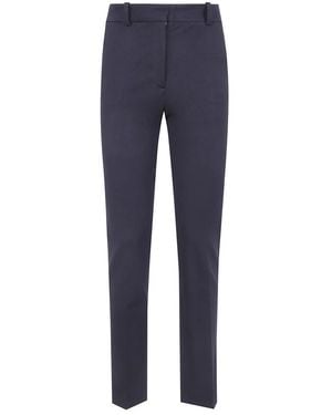 JOSEPH Neue Coleman Gabardine Stretch-Hose - Blau