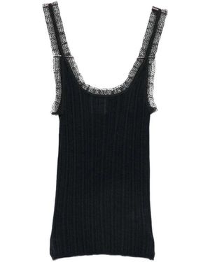forte_forte Sleeveless Tops - Black