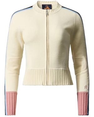 Perfect Moment Truien & Vesten ,Wit ,2604 Cardigan - Naturel