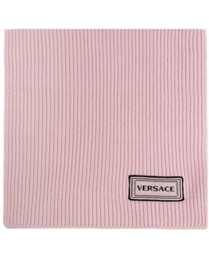 Versace Wollstrickschal - Pink