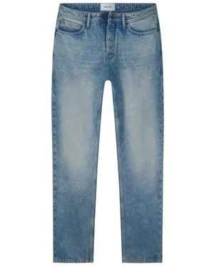 Pure Path Jeans ,Blauw ,De Eric W3024 Slim-Fit Jeans