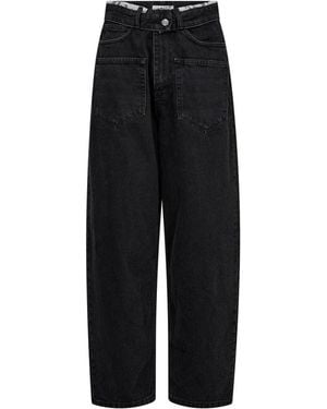Haute L'Amitié Loose-Fit Jeans - Negro