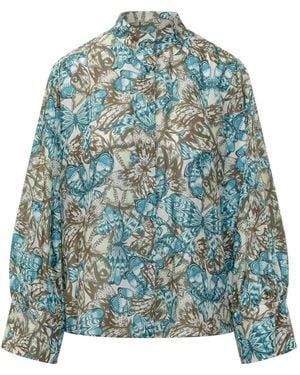 Momoní Overhemden ,Veelkleurig ,Shirts - Groen