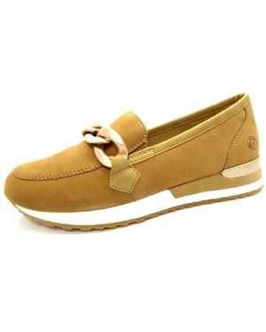 Remonte Bequeme Slip-On Schuhe Für Damen - Mettallic
