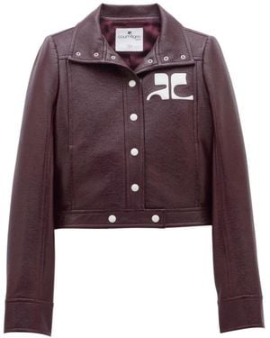 Courreges Light Jackets - Purple
