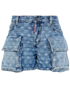DSquared² Denim Shorts - Azul