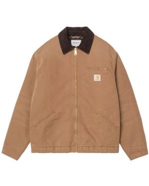 Carhartt Jassen ,Bruin ,Og Detroit Jacket