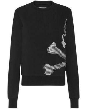 Philipp Plein Sweatshirt Skull - Schwarz
