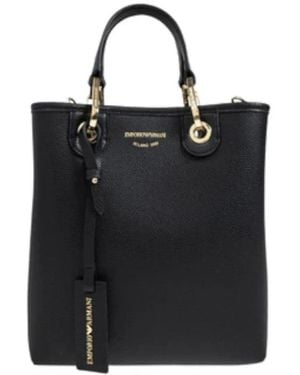 Emporio Armani Tote Bags - Black