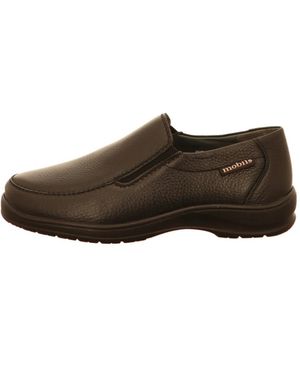 Mephisto Schwarzer Slipper - Braun