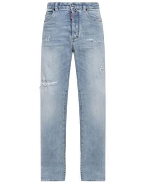 DSquared² Jeans ,Blauw ,Katoen San Diego Jeans