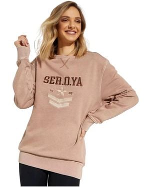 SER.O.YA Sweatshirts - Pink