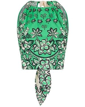 RED Valentino Sleeveless Tops - Green