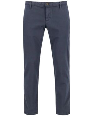 ALBERTO Broeken ,Blauw ,Katoen Rob Chino