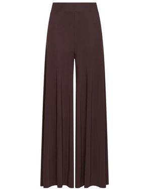 Maliparmi Wide Trousers - Brown