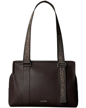Calvin Klein Shoulder Bags - Nero