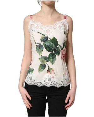 Dolce & Gabbana Sleeveless and tank tops for Women | Online Sale