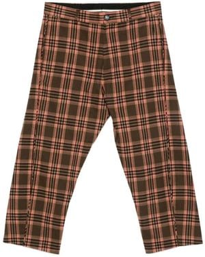 Moschino Straight Trousers - Brown