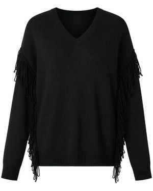Twinset V-Neck Knitwear - Negro