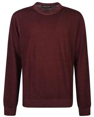 Michael Kors Round-Neck Knitwear - Morado