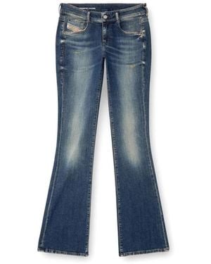 DIESEL Flared Jeans - Bleu