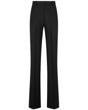 Tom Ford Broeken ,Zwart ,Wol Tailored Straight Broeken