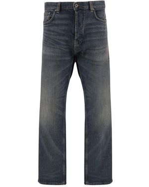 Emporio Armani Straight Fit Jeans - Blue