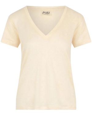 MC2 Saint Barth T-Shirts - Natural