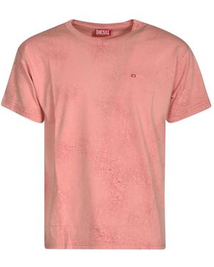 DIESEL T-Shirts - Pink
