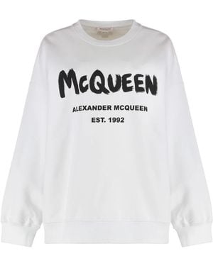 McQueen Sweatshirts - White