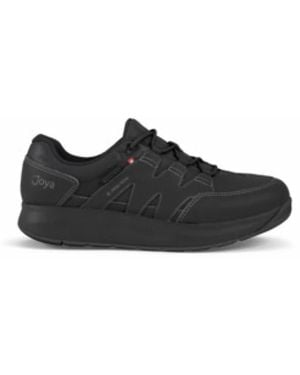 Joya Moderner Unifarben Erwachsene Sneaker - Schwarz