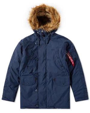 Alpha Industries Winter Jackets - Blue