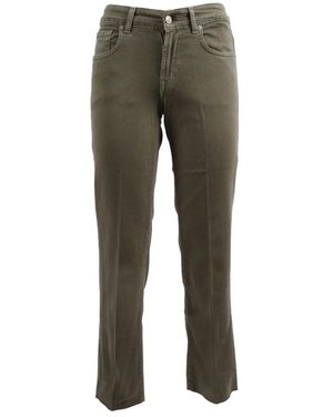 7 For All Mankind Straight Fit Jeans - Green