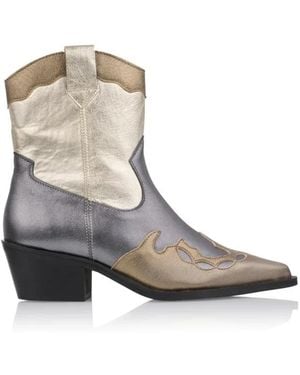 Dwrs Label Cowboy Boots - Gris