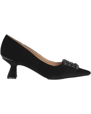 Alma En Pena. Court Shoes - Black